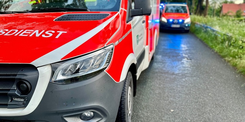 FW Hünxe: Amtshilfe für den Rettungsdienst - Foto: presseportal.de