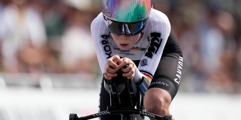 Antonia Niedermaier peilt eine vordere Platzierung an. - Foto: Peter Dejong/AP/dpa