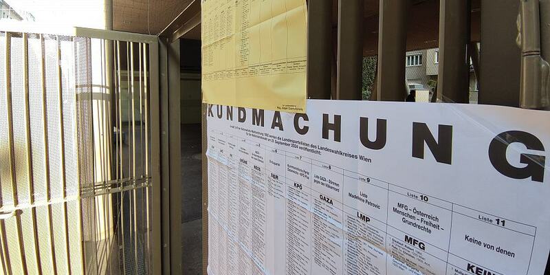 Österreichisches Wahllokal am 29.09.2024 - Foto: über dts Nachrichtenagentur