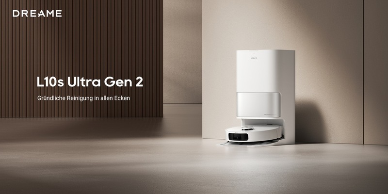 Dreame stellt L10s Ultra Gen 2 & H12 Pro Ultra vor / Präzise Reinigung zum Bestpreis - Foto: presseportal.de