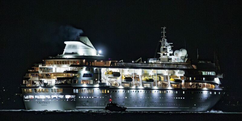 Kabinen der Villa Vie Odyssey wurden auch zum Kauf angeboten. - Foto: Liam Mcburney/PA Wire/dpa