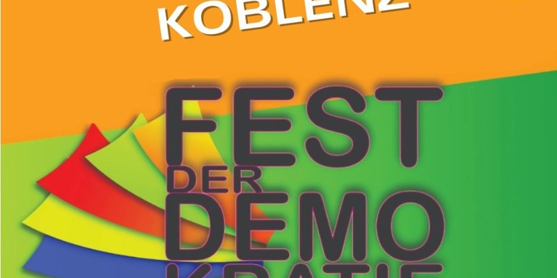 POL-PPKO: Koblenz feiert die Demokratie - feiern Sie mit uns! - Foto: presseportal.de