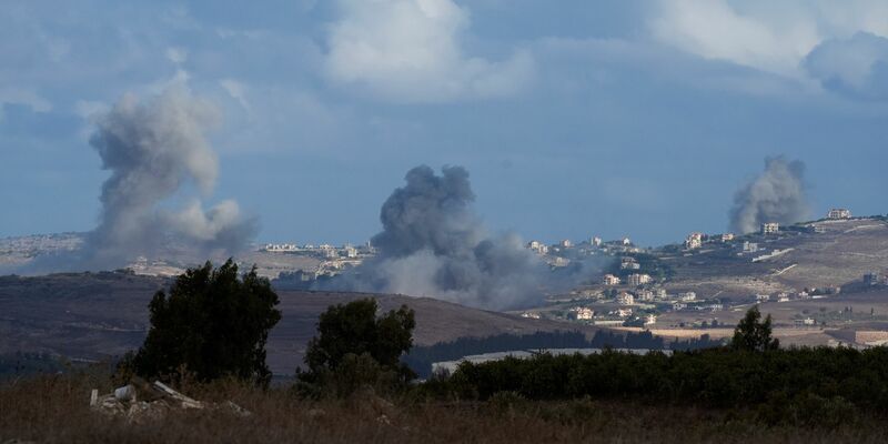 Israels Armee griff in der Grenzregion zum Libanon bisher vor allem aus der Luft an - Foto: Baz Ratner/AP/dpa