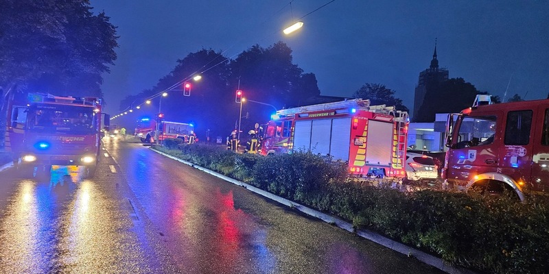 FW Datteln: Wohnungsbrand am Südring fordert Feuerwehr Datteln - Foto: presseportal.de