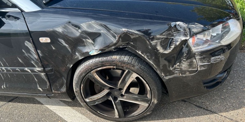 POL-PDLD: St. Martin - PKW gegen Vollernter - Foto: presseportal.de