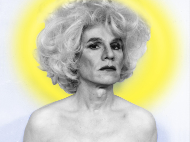 Andy Warhol als Tante Warhol - Foto: @amb