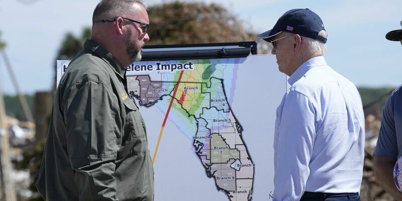 «Helene» hat große Verwüstung hinterlassen. - Foto: Susan Walsh/AP/dpa