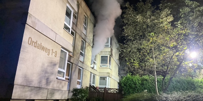 FW-DO: Wohnungsbrand in Dortmund - Brackel - Foto: presseportal.de