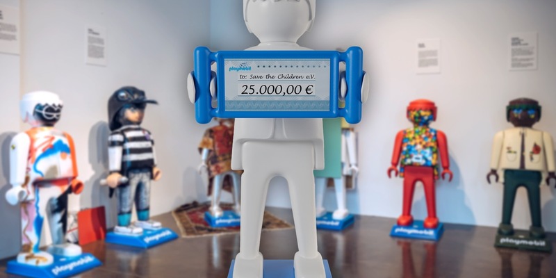 Playmobil-Kunstwerke für über 25.000 Euro versteigert / Alle Erlöse gehen an Save the Children e.V. - Foto: presseportal.de
