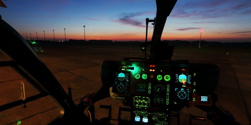 BPOLD 11: Nachtflüge für Polizeiausbildung: Sicherheit über Sankt Augustin-Hangelar und der Region - Foto: presseportal.de