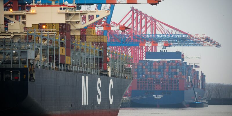 MSC wird künftig 49,9 Prozent der Aktien der HHLA halten. (Archivbild) - Foto: Christian Charisius/dpa