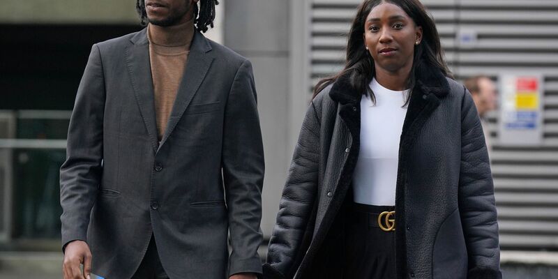 Die Athleten Bianca Williams (r.) und Ricardo dos Santos warfen der Polizei vor, sie aus rassistischen Gründen kontrolliert zu haben. (Archivbild) - Foto: Jonathan Brady/PA Wire/dpa