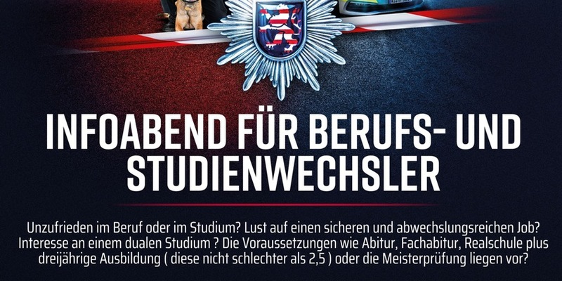 POL-LDK: Infoabend für Berufs- und Studienwechsler sowie Oberstufenschülerinnen und Schüler - Foto: presseportal.de