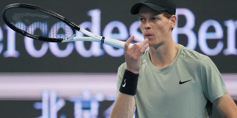 Wann es ein Urteil im Fall Jannik Sinner beim Cas gibt, ist noch offen. - Foto: Achmad Ibrahim/AP/dpa
