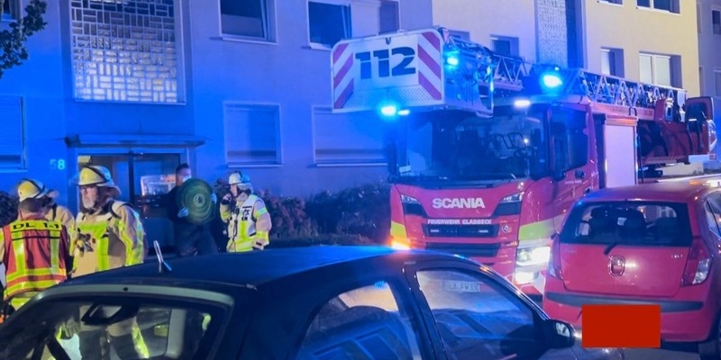 FW-GLA: Wohnungsbrand mit Menschenleben in Gefahr - Foto: presseportal.de