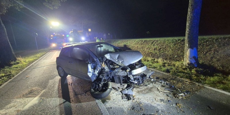 FW Sonsbeck: Auslaufende Betriebsmittel nach Verkehrsunfall - Foto: presseportal.de