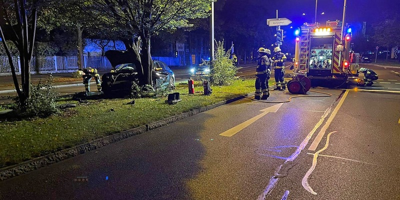 FW-M: Von der Straße abgekommen (Waldtrudering) - Foto: presseportal.de