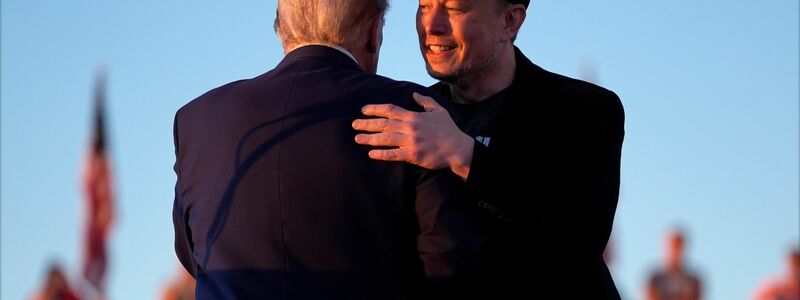 Diese Wahl werde «keine gewöhnliche Wahl», sagt Musk. - Foto: Evan Vucci/AP