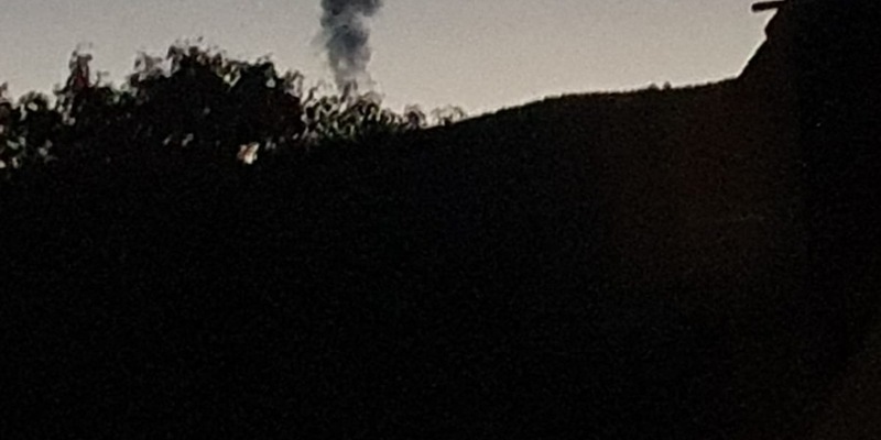 FF Olsberg: Rauchsäule über Olsberg sorgt für Feuerwehreinsatz - Foto: presseportal.de