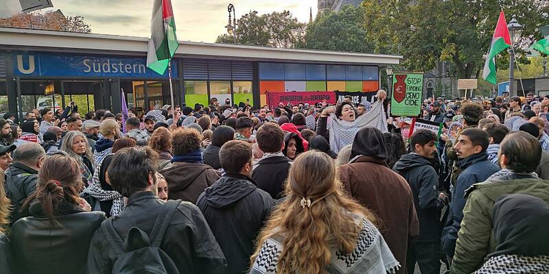 Pro-Palästina-Demo in Berlin am 07.10.2024 - Foto: über dts Nachrichtenagentur
