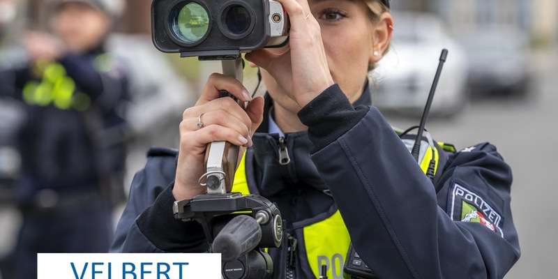 POL-ME: Unangekündigte Geschwindigkeitskontrollen: 56 waren zu schnell unterwegs - Velbert - 2410031 - Foto: presseportal.de