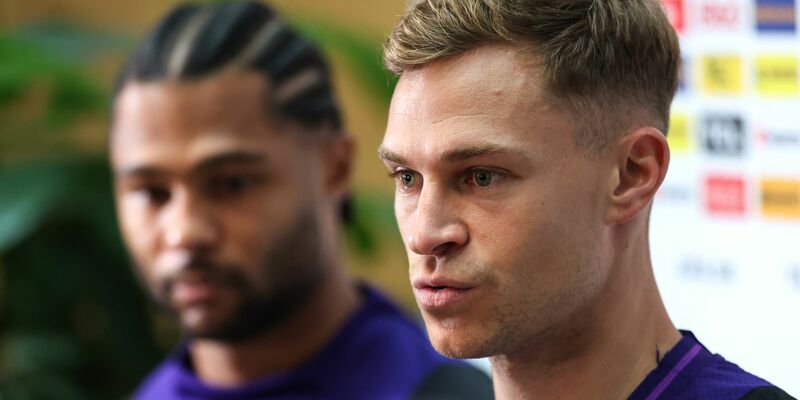 Kapitän Joshua Kimmich ist nach den Ausfällen etlicher DFB-Stammkräfte noch mehr gefordert. - Foto: Daniel Löb/dpa