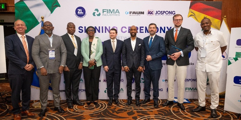 FAUN und FIMA Industries unterzeichnen Vertrag zur Müllbewältigung in Nigeria - Foto: presseportal.de