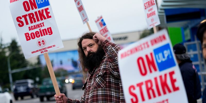 Der Streik bei Boeing wird damit weitergehen. (Archivbild) - Foto: Lindsey Wasson/AP
