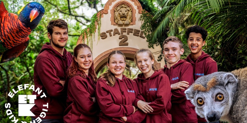 „Elefant, Tiger & Kids“ startet mit zweiter Staffel bei KiKA: Sechs Teens erleben unvergessliche Zeit beim Zoopraktikum - Foto: presseportal.de