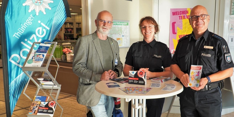 LPI-NDH: Taschendiebstahl in Supermärkten - Präventionskampagne im Zuständigkeitsbereich der Landespolizeiinspektion Nordhausen - Foto: presseportal.de