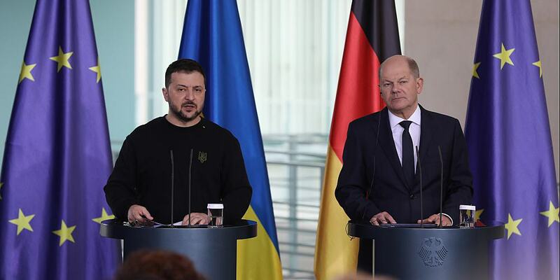 Wolodymyr Selenskyj und Olaf Scholz (Archiv) - Foto: über dts Nachrichtenagentur