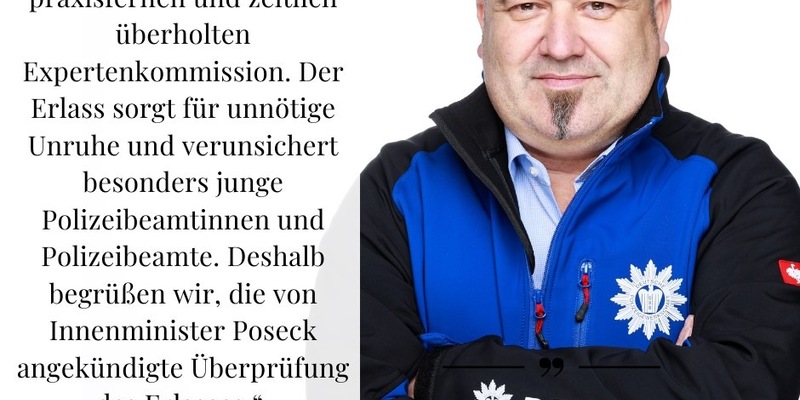 DPolG Hessen: DPolG Hessen begrüßt die Überprüfung des Rotationserlasses durch Staatsminister Dr. Roman Poseck - Foto: presseportal.de