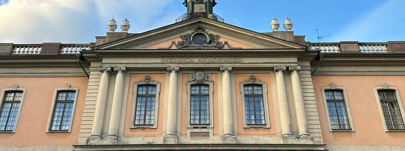 Hier wird der Literaturnobelpreisträger verkündet. - Foto: Steffen Trumpf/dpa