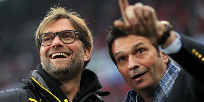 Christian Heidel (r) versteht jürgen Klopps Entscheidung. - Foto: Fredrik Von Erichsen/dpa