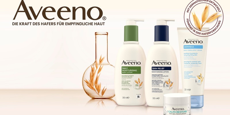 Das Beste aus Wissenschaft und Natur / Der Pioneer Aveeno® ist nun seit September 2024 endlich auch in deutschen Apotheken erhältlich - Foto: presseportal.de