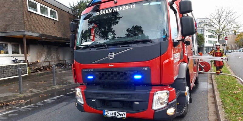 FW Düren: Rauchentwicklung in der Innenstadt - Foto: presseportal.de