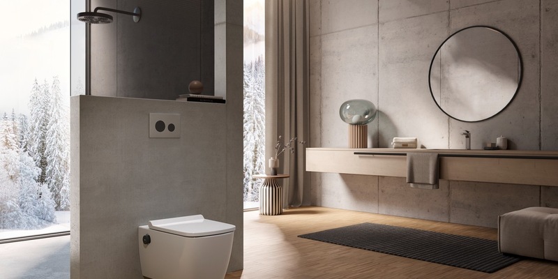 Dusch-WC TECEneo - Einfachste Bedienung, maximale Hygiene / Reduziert auf das Wesentliche - Foto: presseportal.de