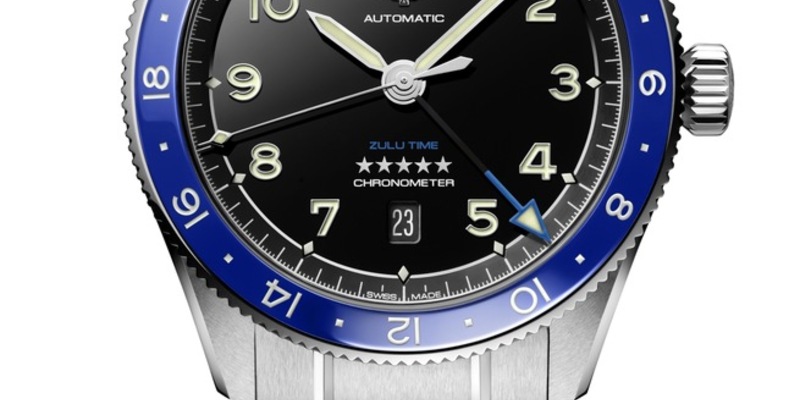 LONGINES SPIRIT ZULU TIME X WEMPE / Limitierte Edition mit royalblauer Lünette zur Feier einer erfolgreichen Partnerschaft - Foto: presseportal.de