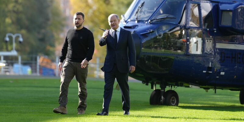 Deutschland will die Ukraine in ihrem Abwehrkampf weiter unterstützen (Foto aktuell).  - Foto: Kay Nietfeld/dpa