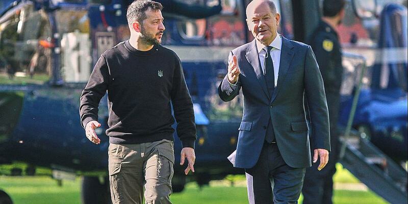 Wolodymyr Selenskyj und Olaf Scholz am 11.10.2024 - Foto: über dts Nachrichtenagentur