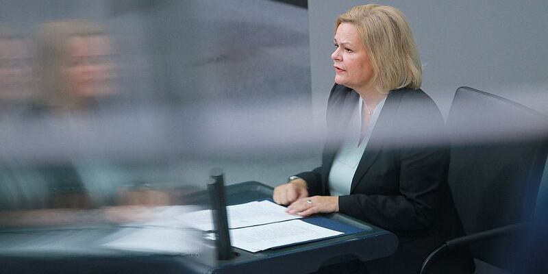 Nancy Faeser (Archiv) - Foto: über dts Nachrichtenagentur