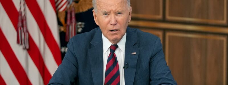 US-Präsident Biden: möchte, dass Israel die UN-Friedenstruppen nicht beschießt. - Foto: Mark Schiefelbein/AP