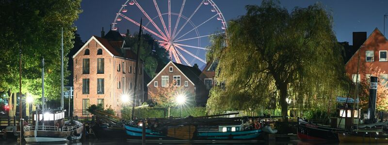 Auf dem Gallimarkt, Ostfrieslands größtem Volksfest, ist eine Geisterbahn in Brand geraten. Fünf Menschen wurden verletzt. (Achivbild) - Foto: Lars Penning/dpa