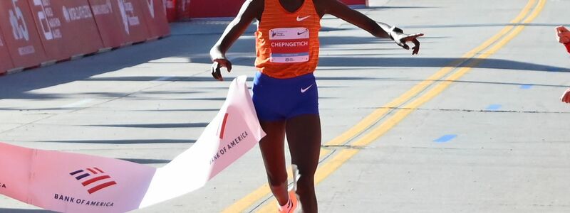 Siegerin Ruth Chepngetich. - Foto: Matt Marton/AP/dpa