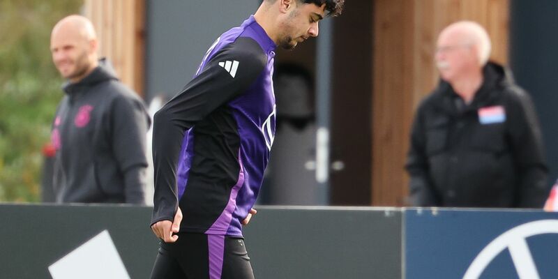 Aleksandar Pavlovic ist nach Knieproblemen wieder fit und wird in seiner Heimat München gegen Holland spielen. - Foto: Christian Charisius/dpa