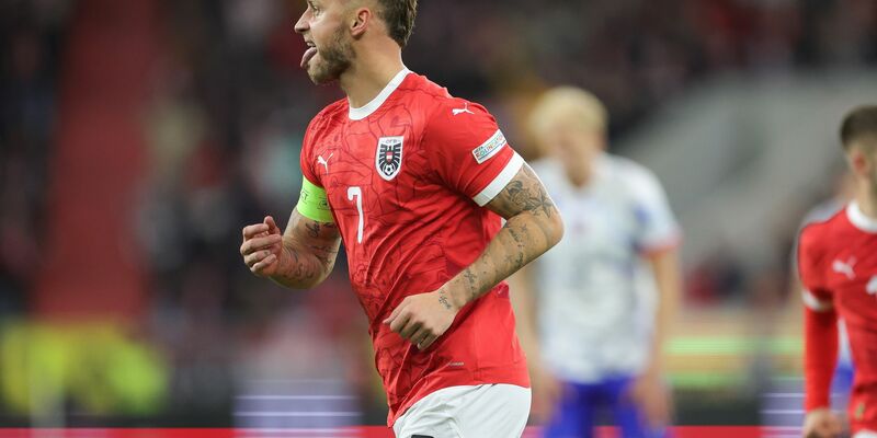 Der frühere Bremer Marko Arnautovic traf beim 5:1-Erfolg Österreichs gegen Norwegen doppelt. - Foto: Expa/Uwe Winter/APA/dpa