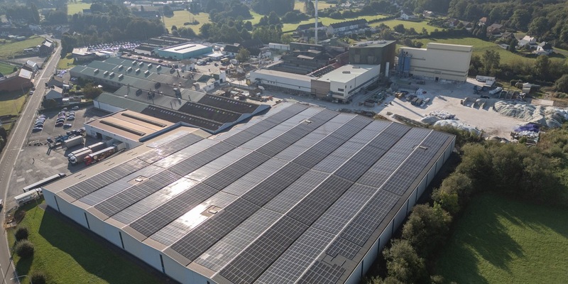 Solarstrom für Gerresheimer Standort in Momignies, Belgien - Foto: presseportal.de