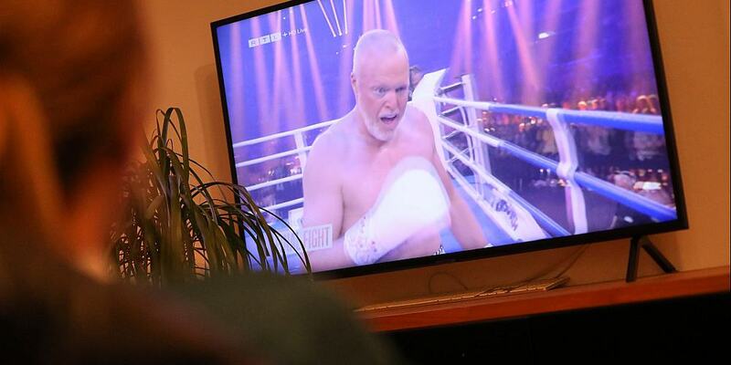 Boxkampf Stefan Raab gegen Regina Halmich (Archiv) - Foto: über dts Nachrichtenagentur