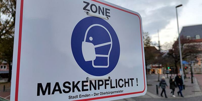 Maskenpflicht in der Innenstadt von Emden (Archiv) - Foto: über dts Nachrichtenagentur