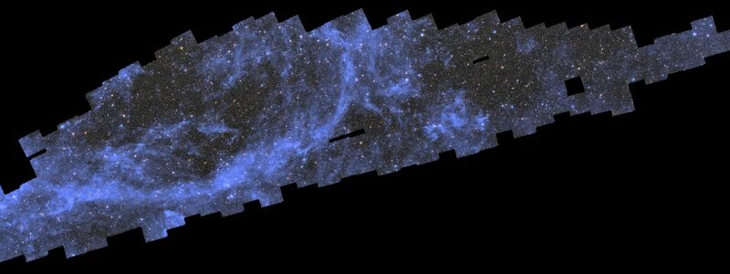 Bisher hat «Euclid» ein Prozent jenes Himmelsausschnitts fotografiert, den das Teleskop binnen sechs Jahren aufzeichnen soll. - Foto: Esa/Euclid Consortium/dpa